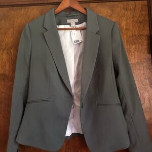 NWT H&M Blazer Sage size Medium
